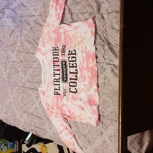 Long sleeved crop top